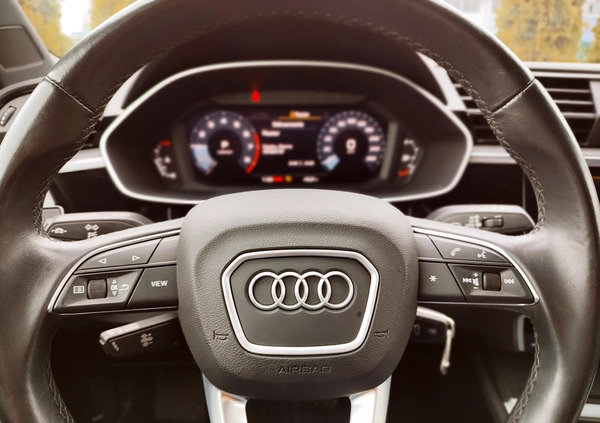 Audi Q3 cena 118900 przebieg: 50000, rok produkcji 2021 z Białystok małe 407